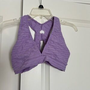 Booty by Brabants Cloud 9 sports bra; Purple color